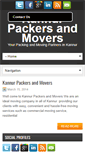 Mobile Screenshot of kannurpackersandmovers.com